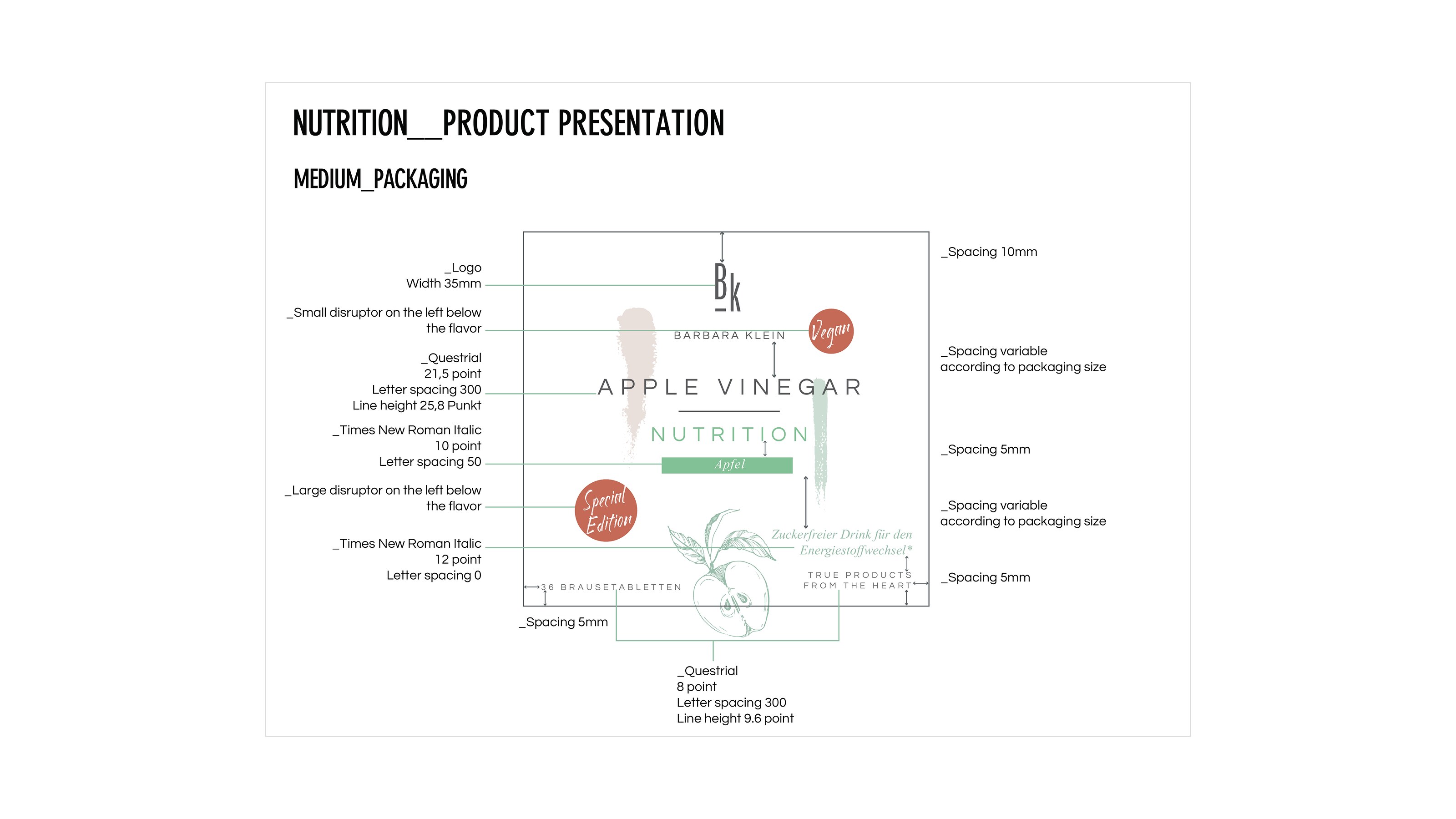 Packaging Raster Nutrition