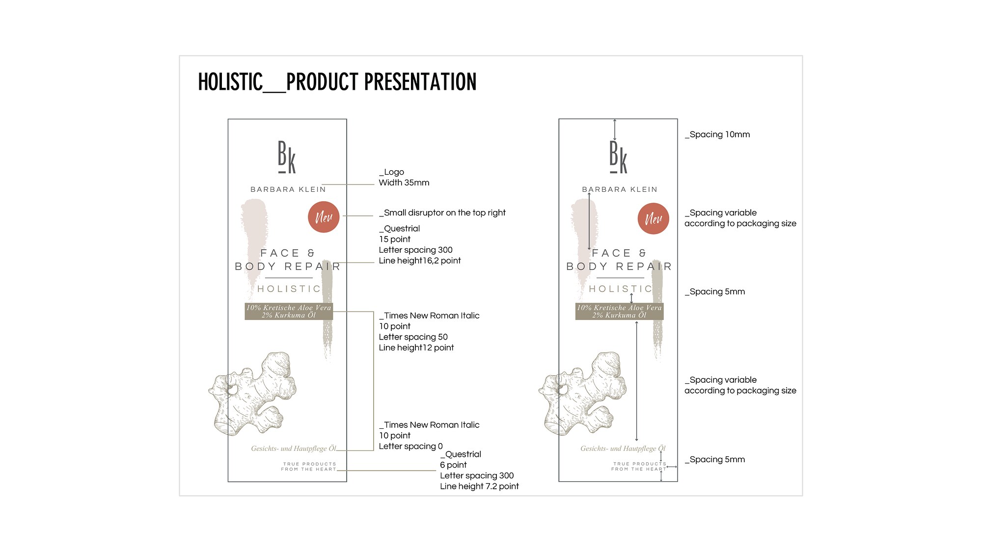 Packaging Holistic
