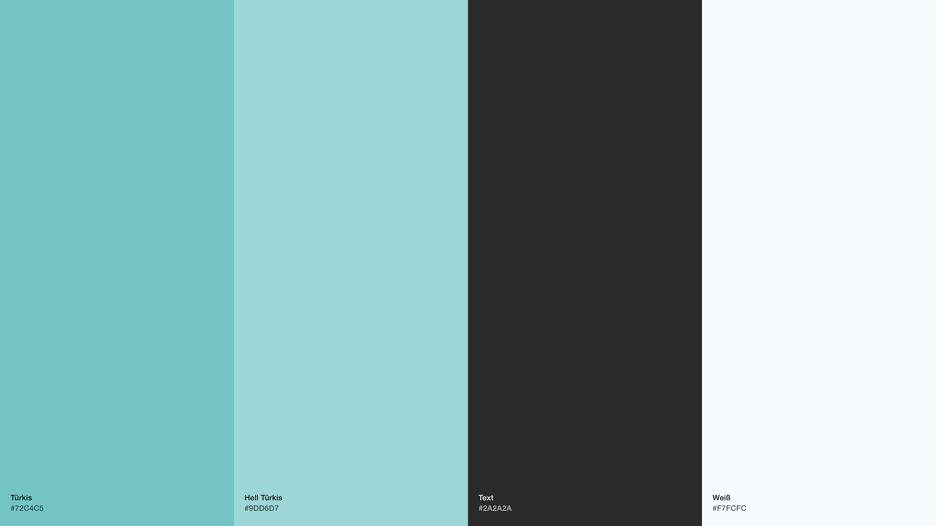 Farbpalette CBD Manufaktur