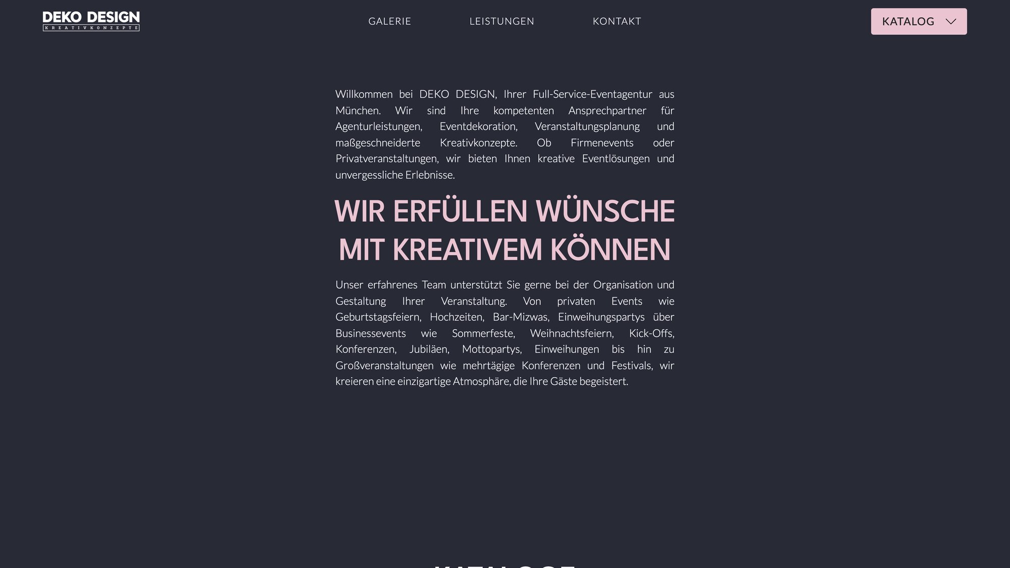 Über DEKO DESIGN