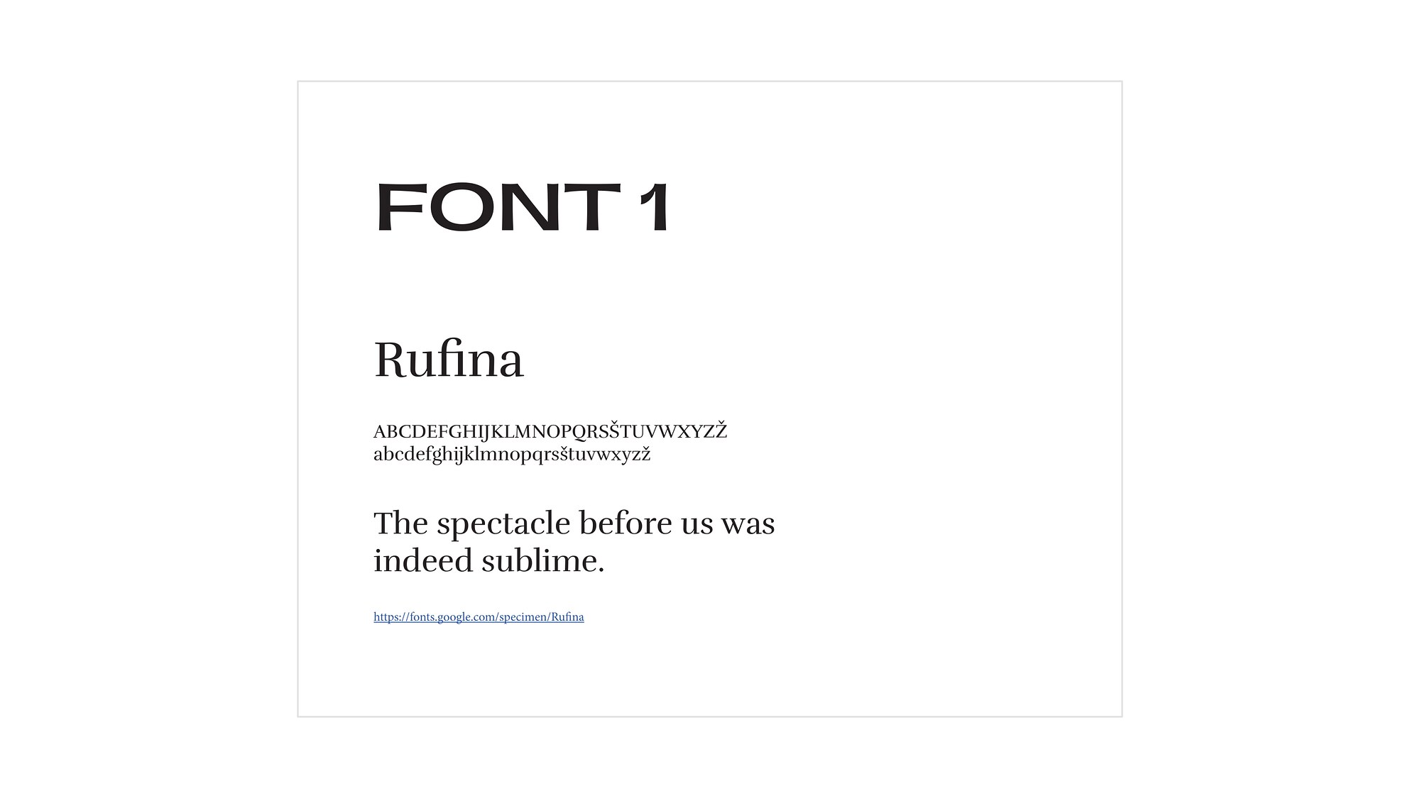 Typostudie Schrift