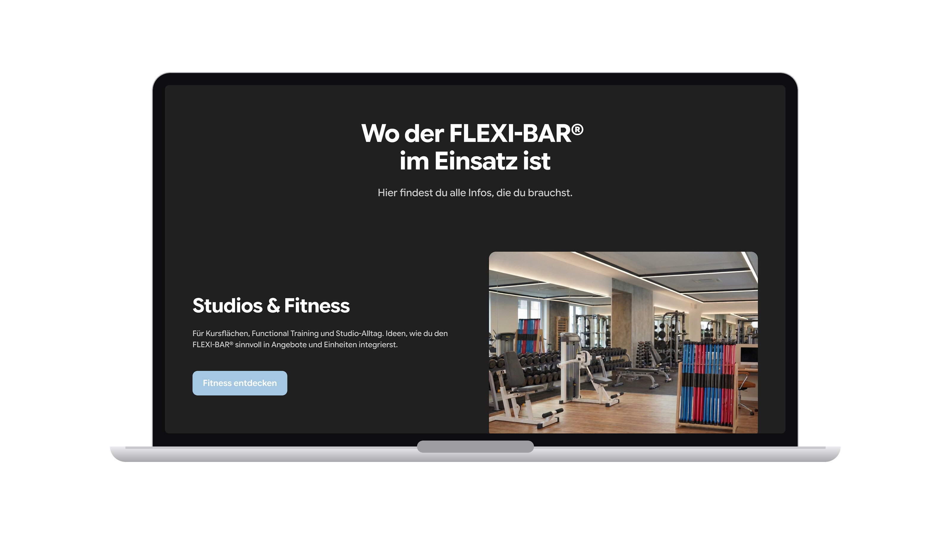 Einsatzbereiche für Studios, Vereine und Therapie