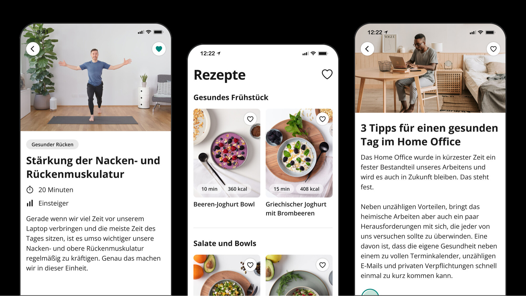 Training, Rezepte, Tipps