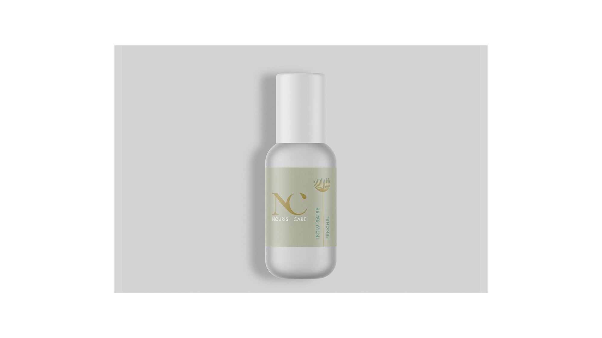 Flasche frontal