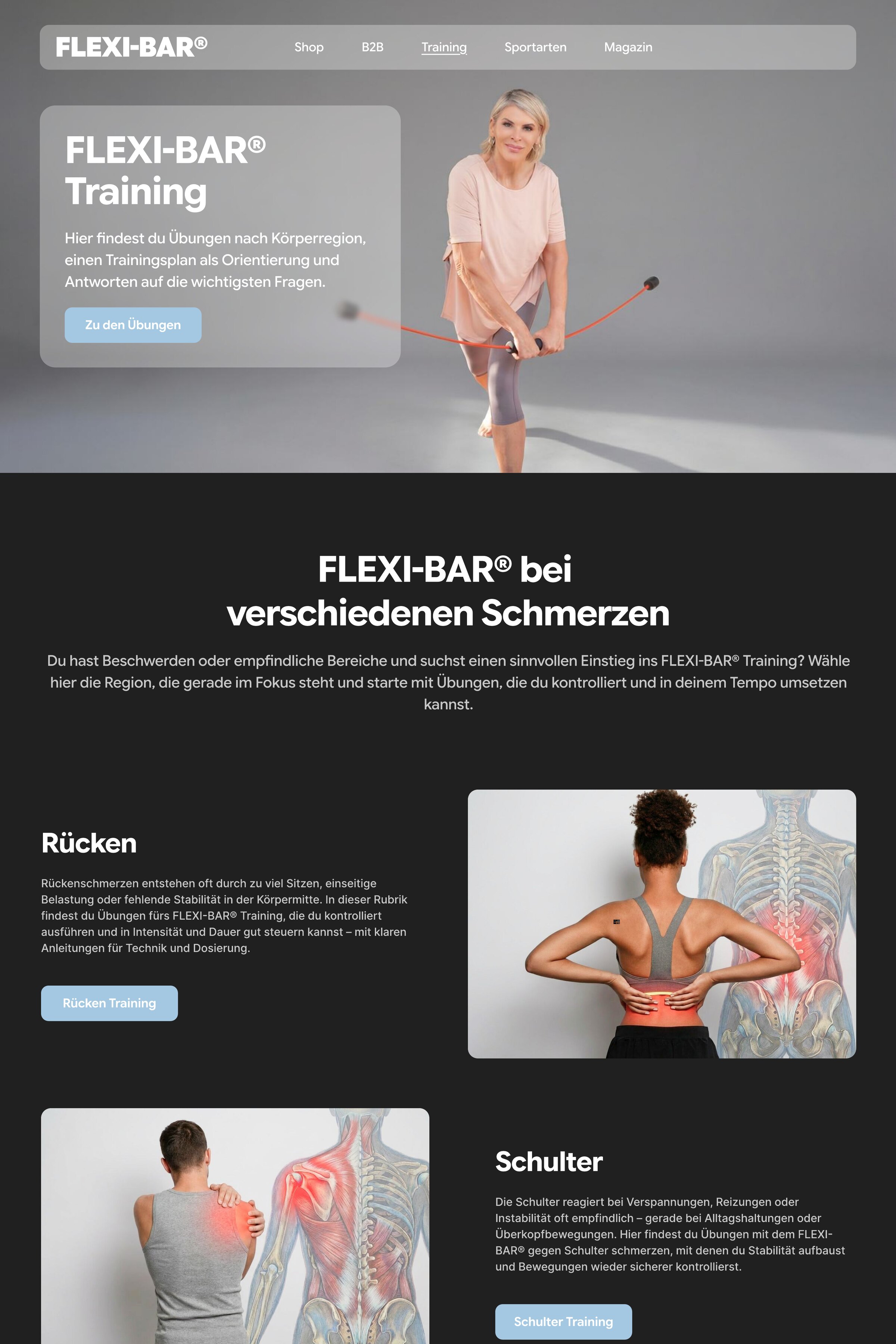 FLEXI-BAR Relaunch